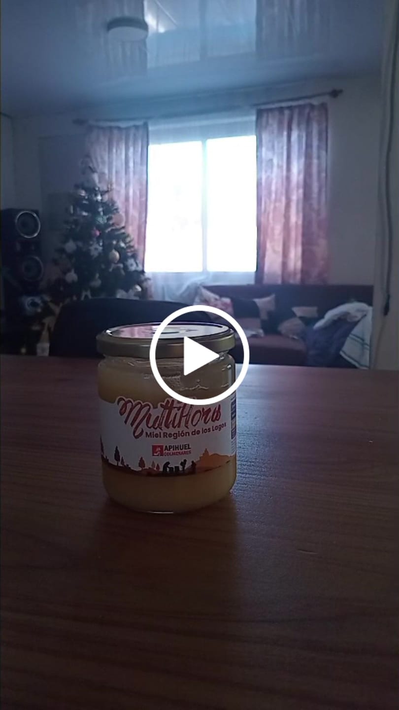 Customer video review of Miel Multiflora de La Región de Los Lagos 515 grs