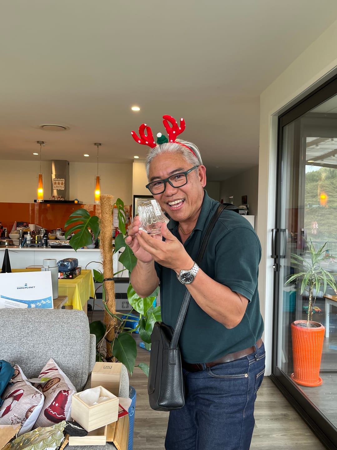 Customer photo review of Fuji - Handmade Japanese Whiskey Glass