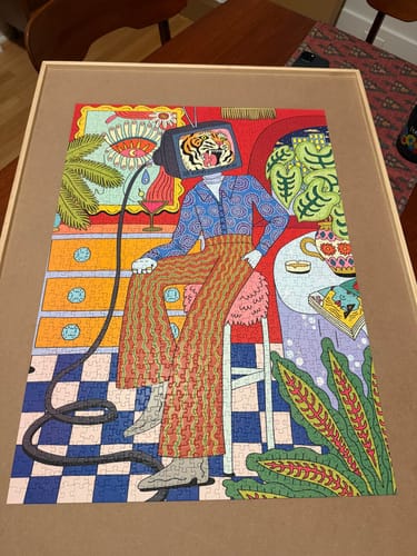 Customer photo review of Mama Told Me | 1000 Piece Puzzle