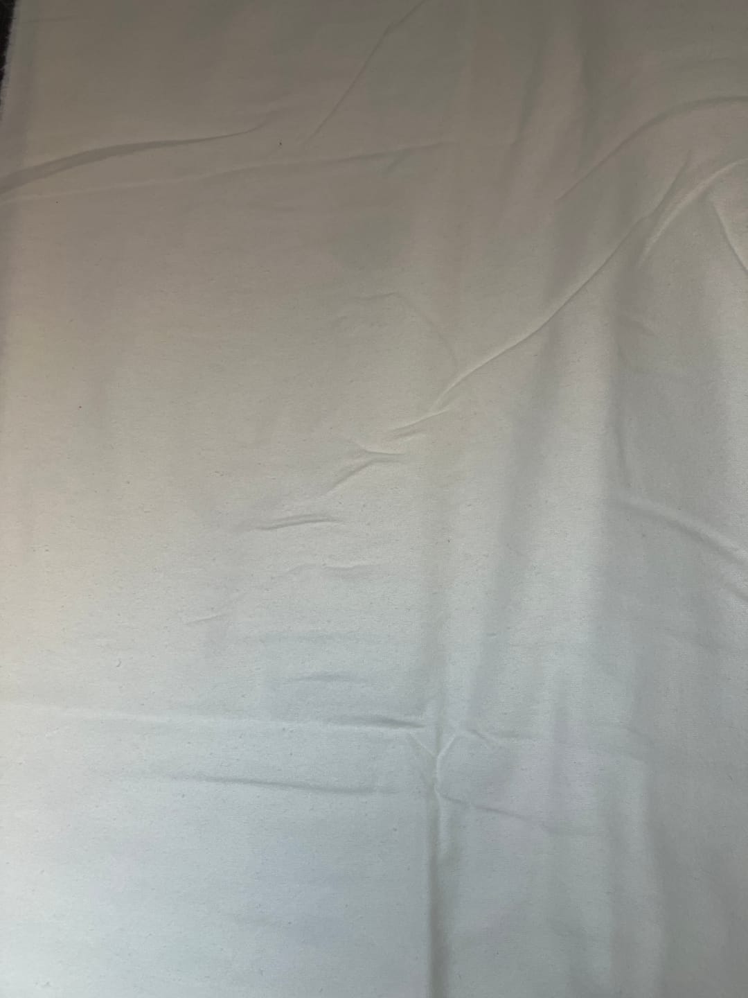 Customer photo review of Plain Brushed Cotton Fabric