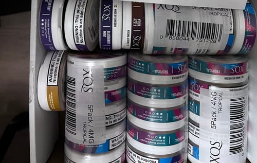 Customer photo review of Tropical Nicotine Pouches