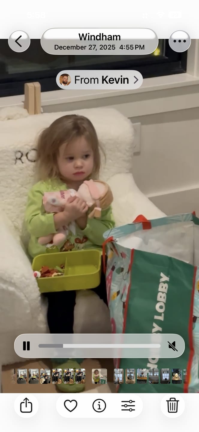 Customer photo review of Personalized Day & Night Layla - Talking Doll