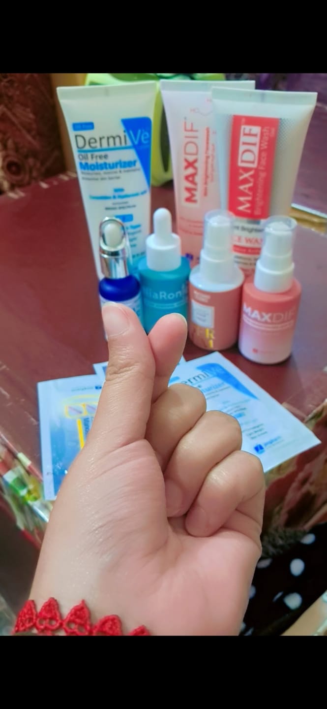 Customer photo review of NiaRonic Serum (Pore Minimizing)