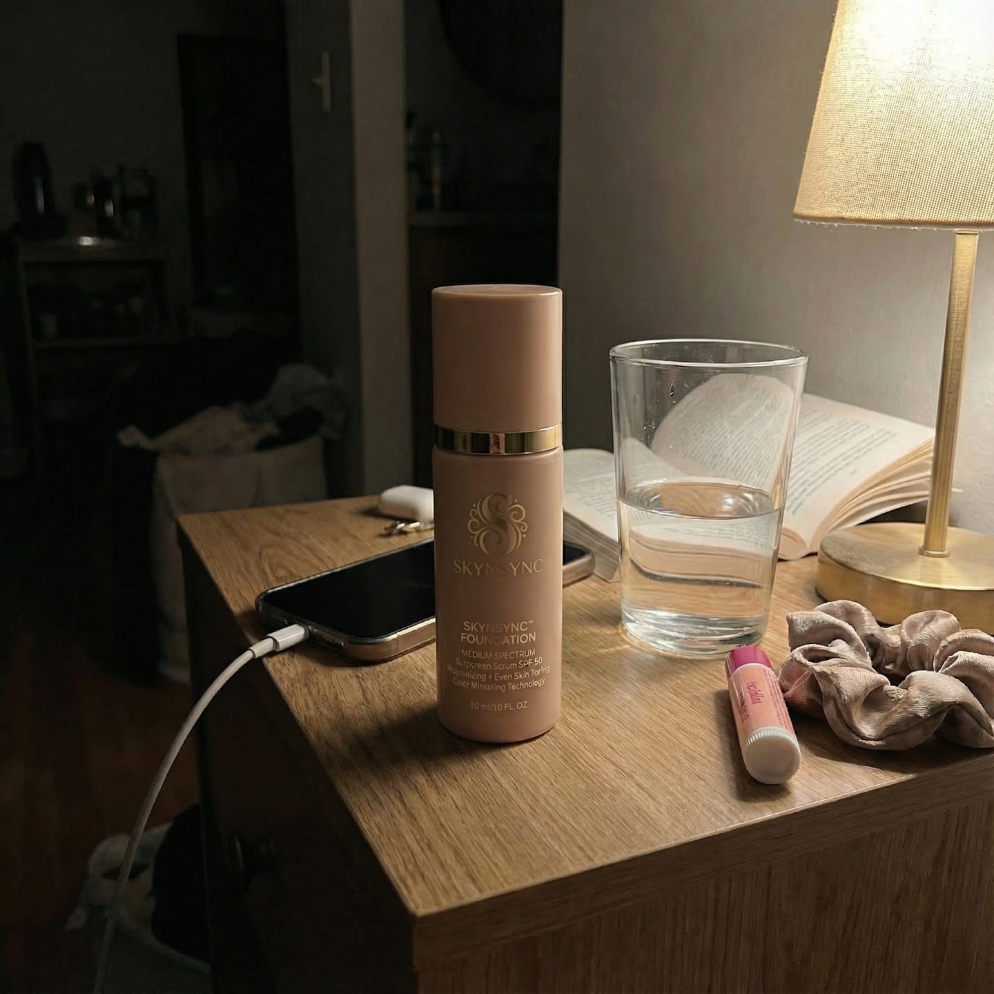 Customer photo review of Skynsync™ 4 in 1 Color Matching Foundation
