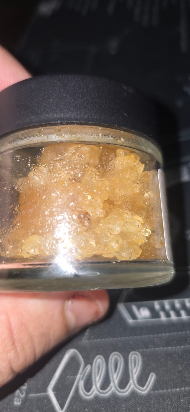 Customer photo review of Chauffeur THCa Live Hash Rosin