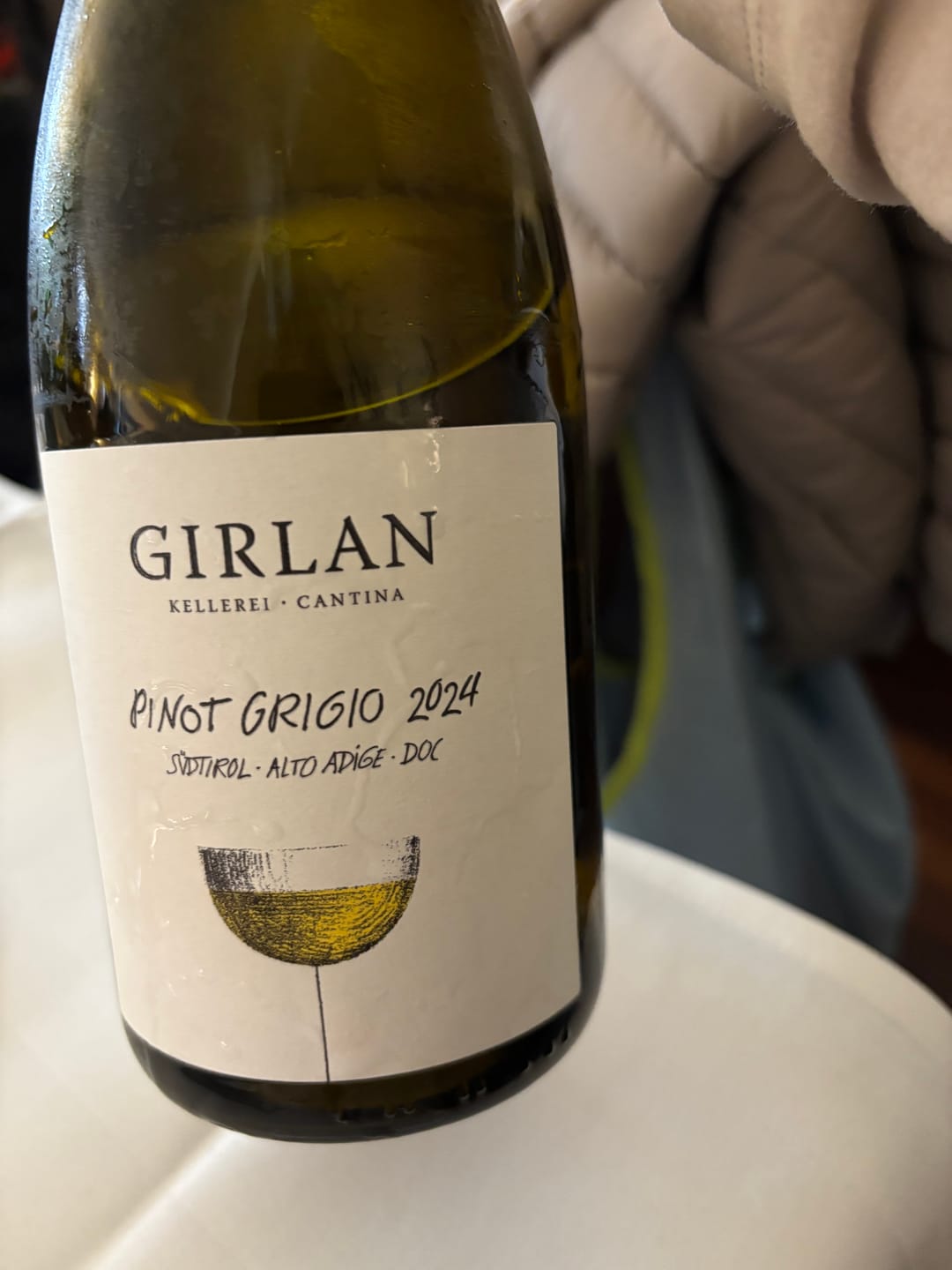 Customer photo review of Pinot Grigio 2024