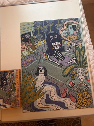 Customer photo review of Moonlight | 1000 Piece Puzzle