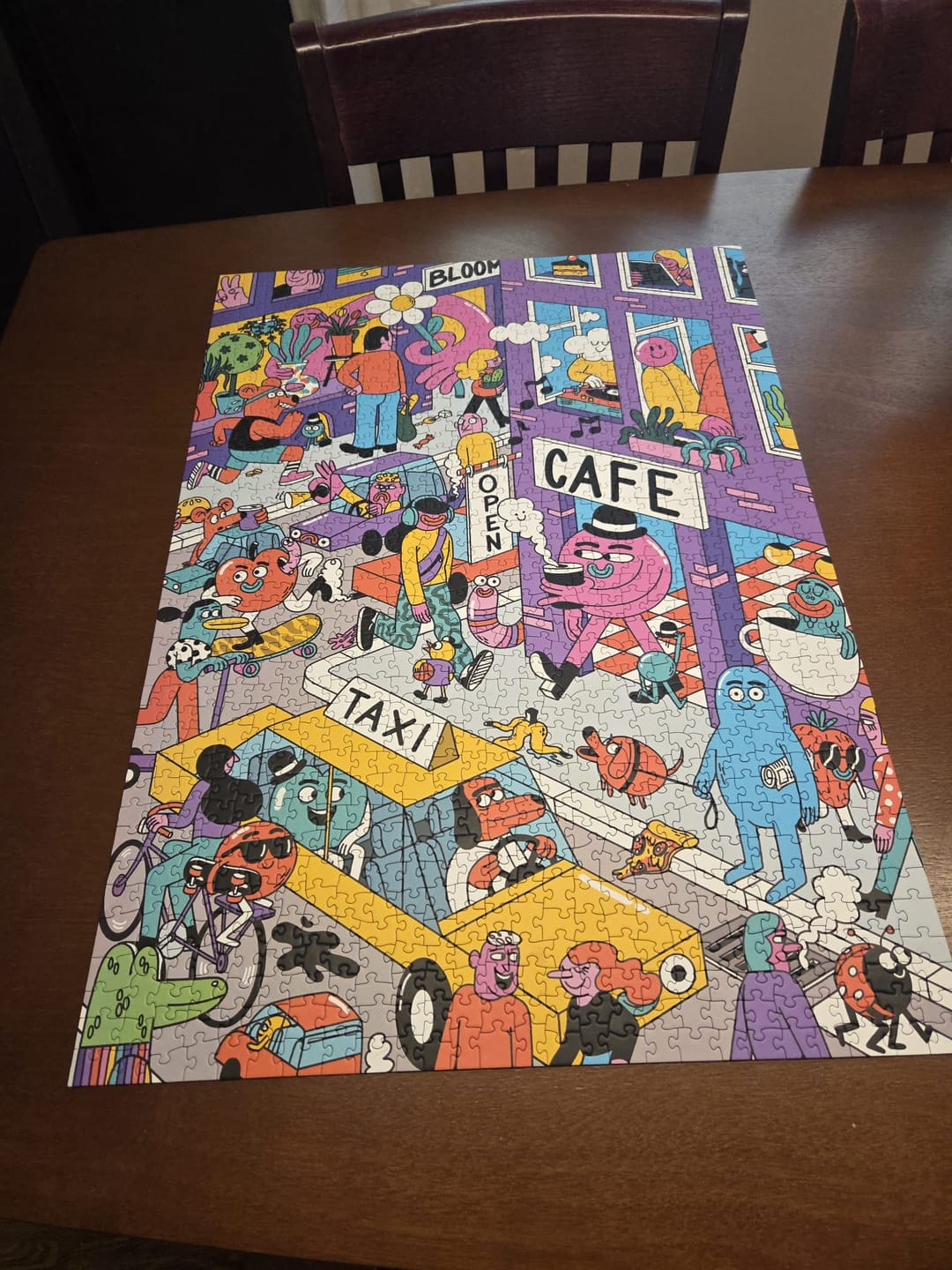 Customer photo review of City Vibes | 1000 Piece Puzzle