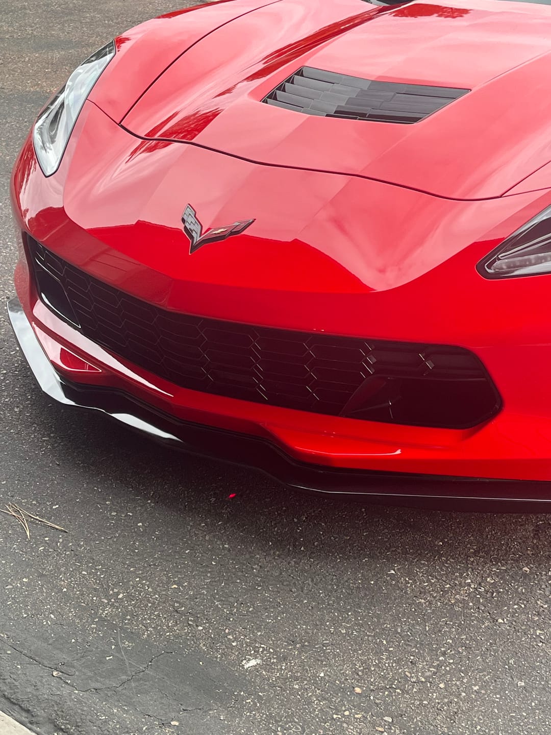 Customer photo review of Corvette C7 Front Bumper Grill