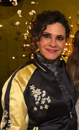 Customer photo review of Flowers & Crane Sukajan Souvenir Jacket [Reversible]