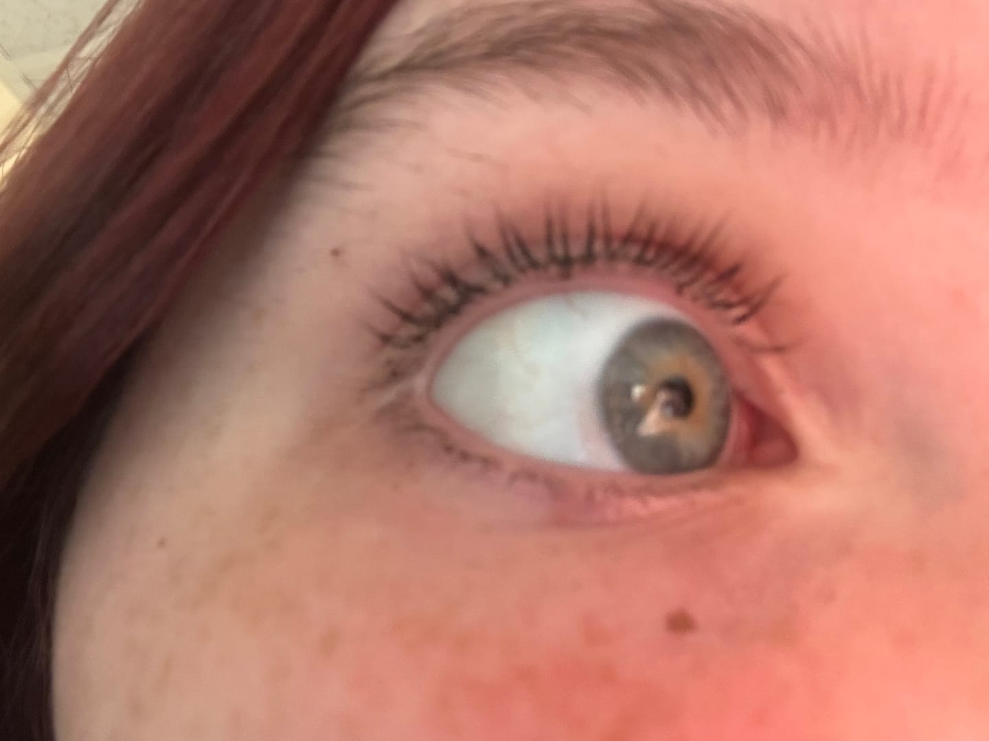 Customer photo review of LASH GROWTH SERUM