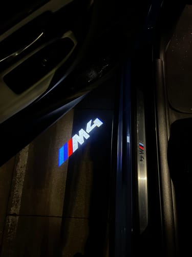 Customer photo review of BMW F SERIES DOOR LIGHTS