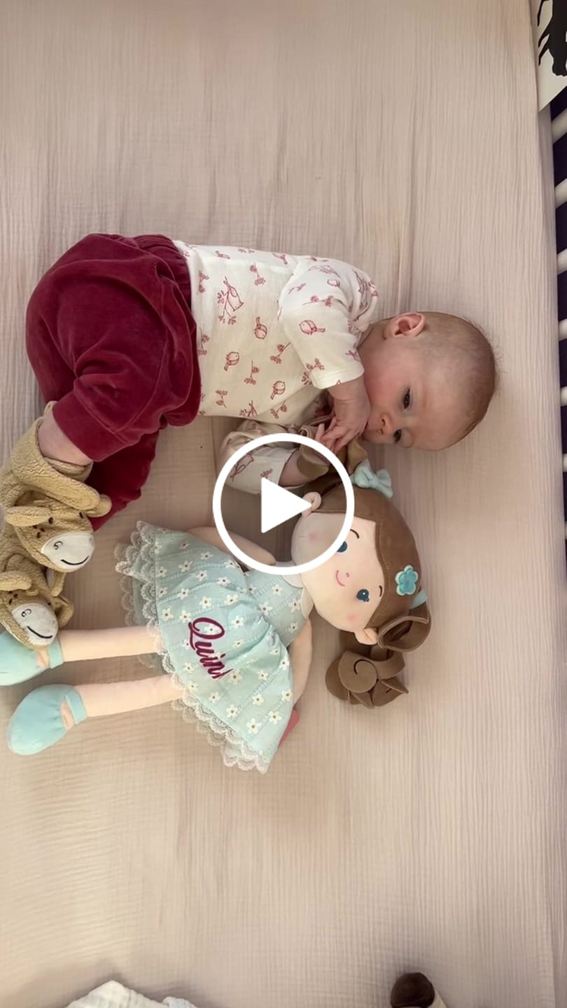 Customer video review of Leyadoll Soft Plush Personalized Leya Doll, My First Baby Doll