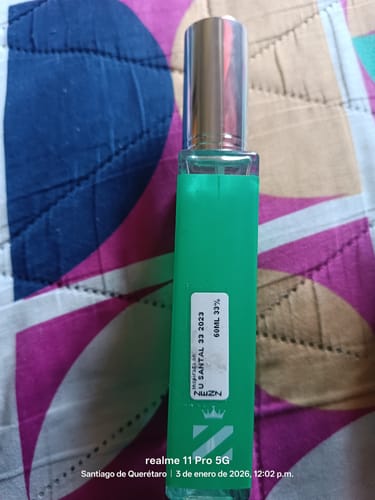 Customer photo review of U Zenz Sandalwood 33 | Inspirado en Santal 33 - Le Labo (2° versión ZENZ)