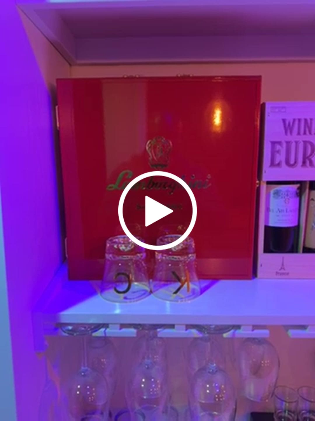 Customer video review of Lamborghini LUXE Red Collection with Gift Set