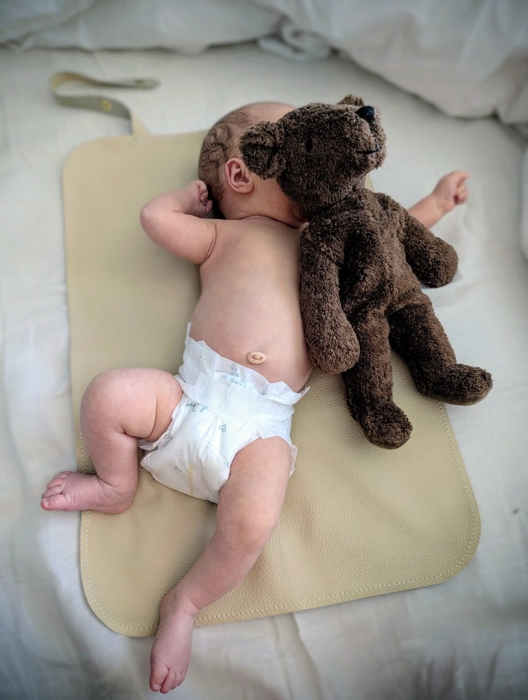 Customer photo review of Baby Change Mat and Clutch