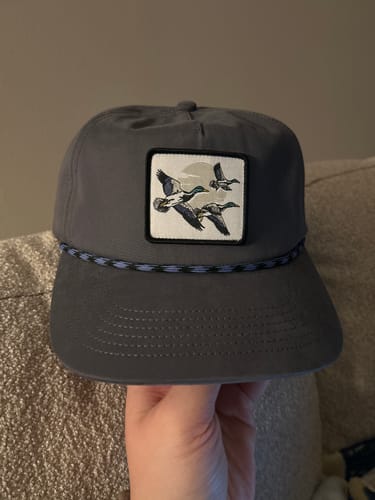 Customer photo review of Duck & Cover Rope Hat