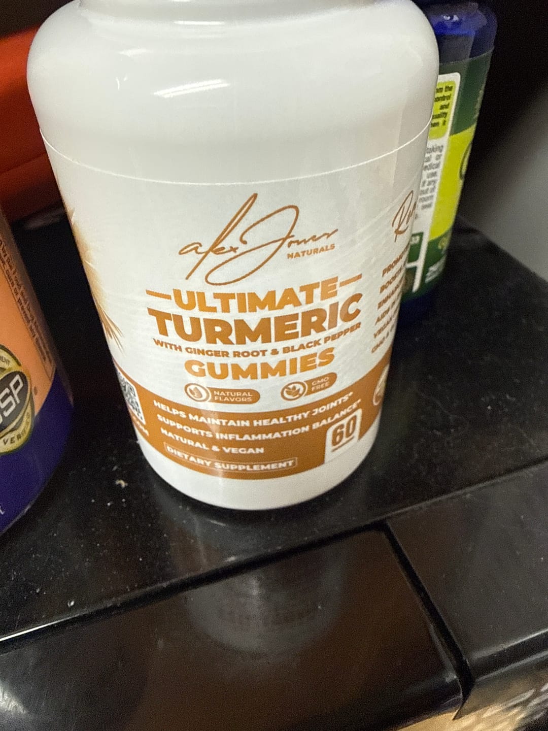 Customer photo review of Ultimate Turmeric Gummies With Ginger Root & Black Pepper