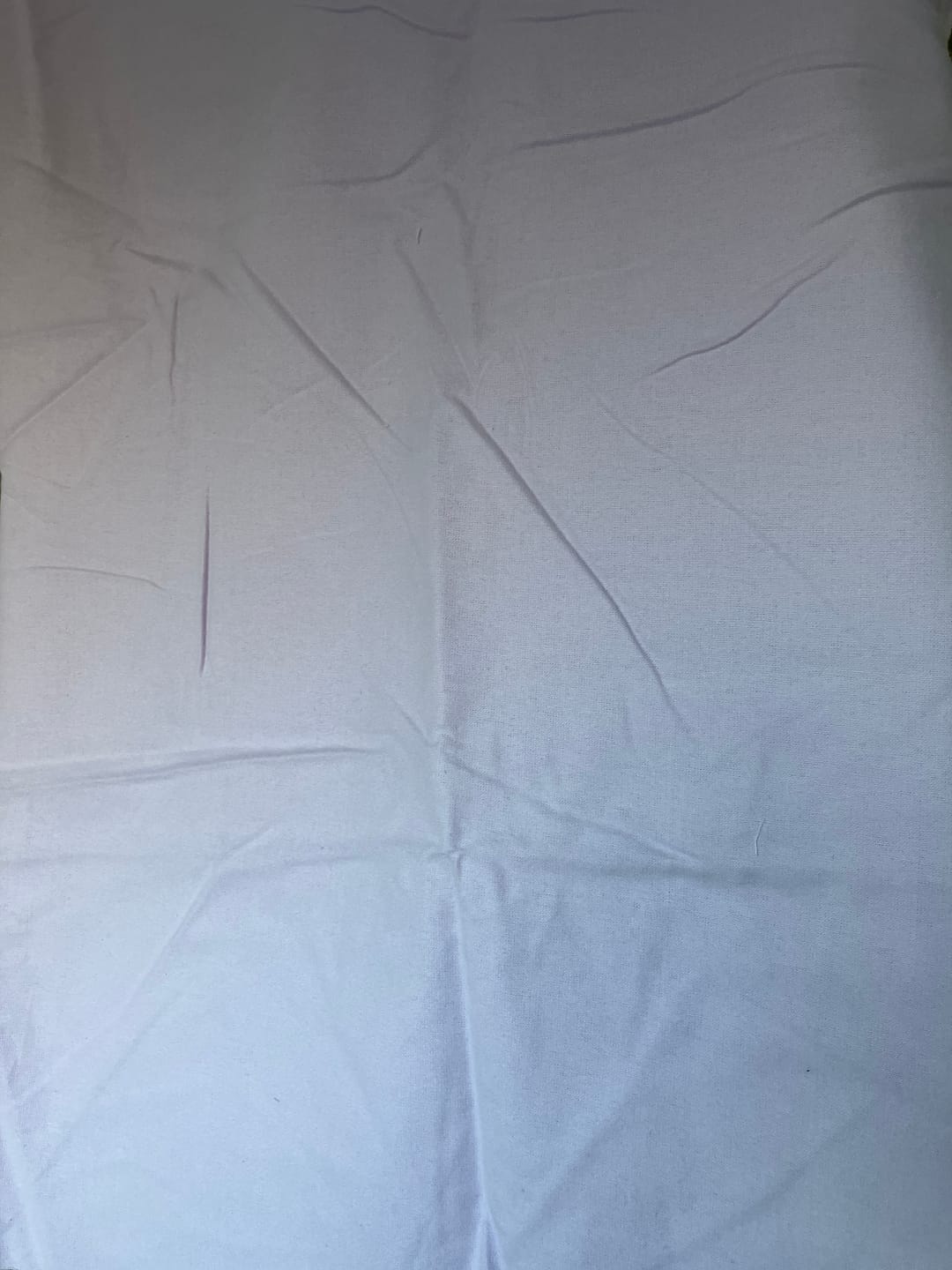 Customer photo review of Plain Brushed Cotton Fabric