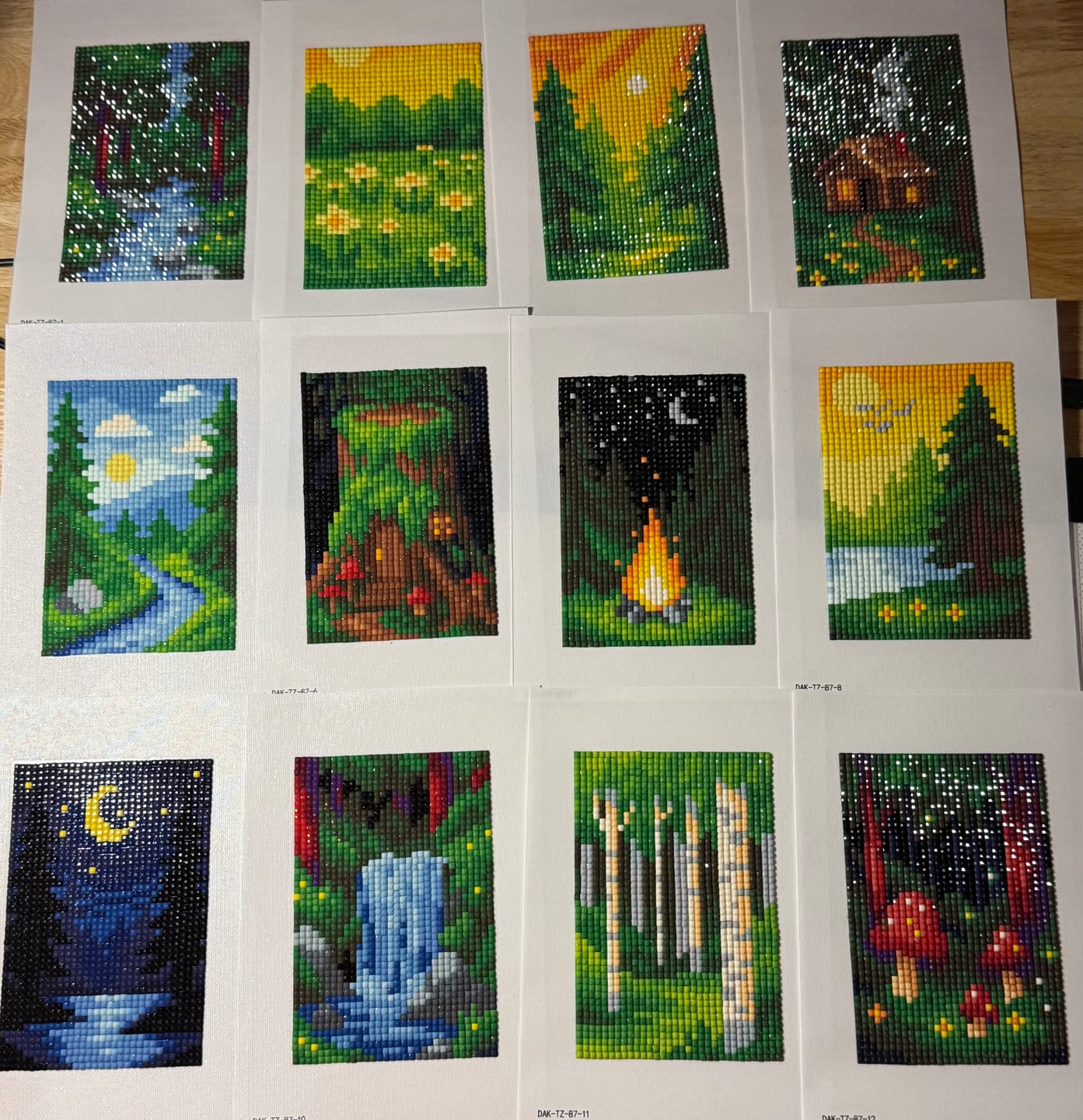 Customer photo review of Woodland Landscape Set
