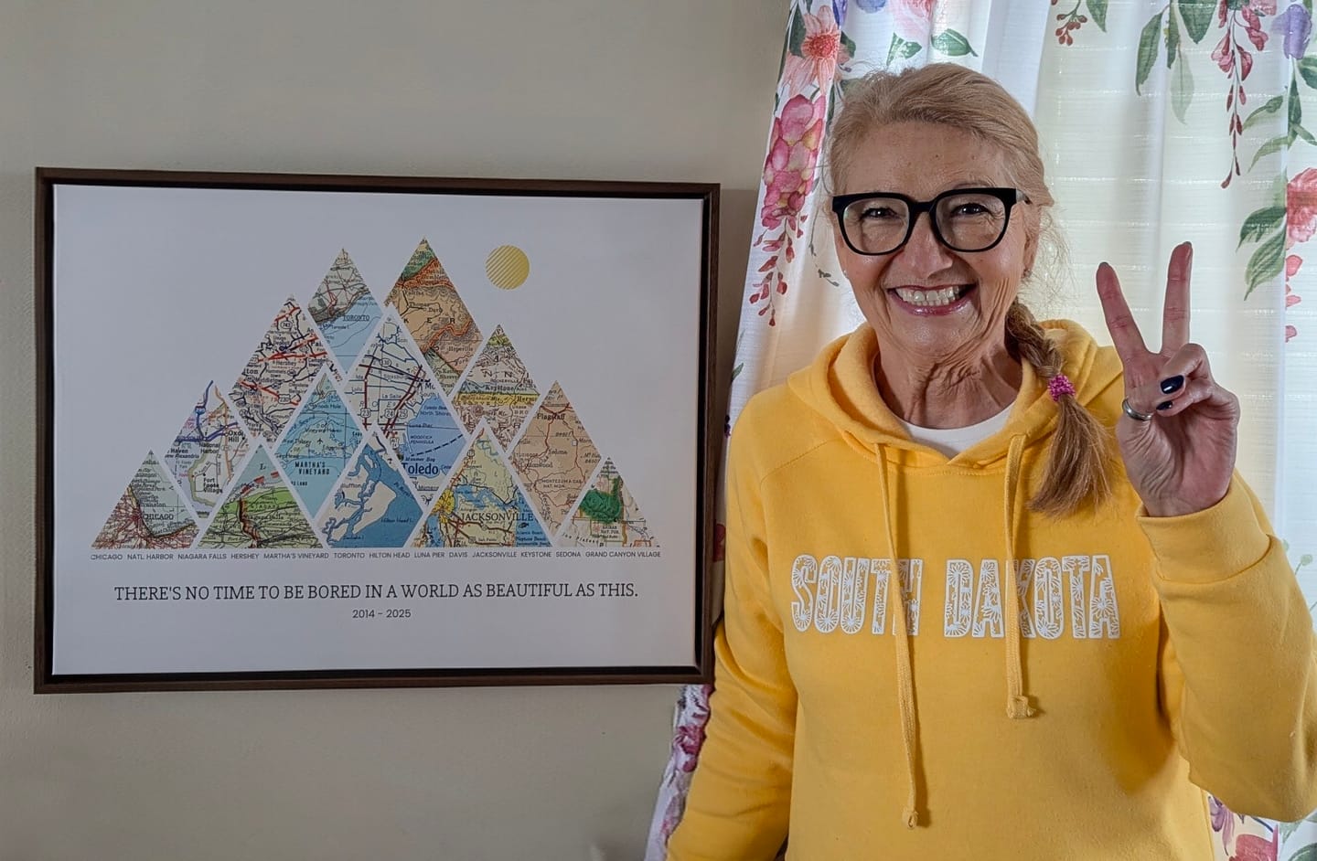 Customer photo review of Milestones Map [Digital Only]