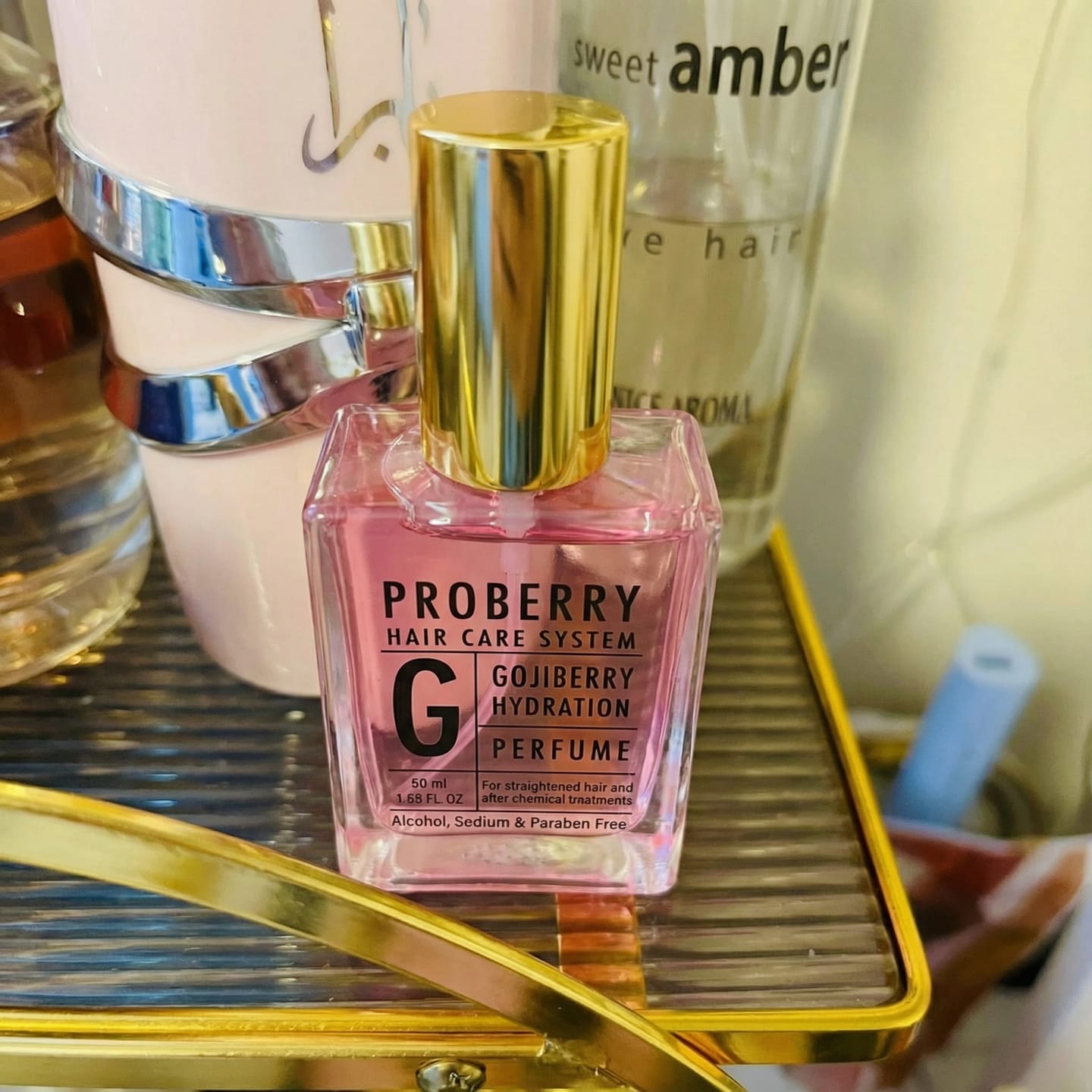 Customer photo review of בושם לשיער בניחוח - ריסטור 50 מ"ל | Hair Restore Perfume