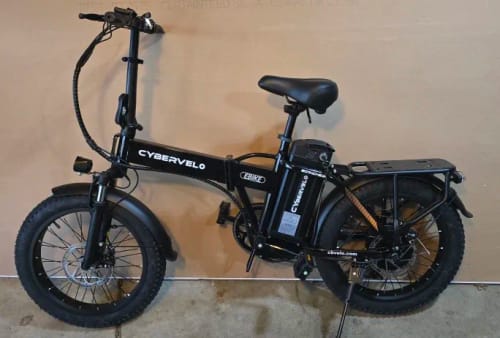 Customer photo review of Cybervelo EK4 1000W Folding Electric Bike