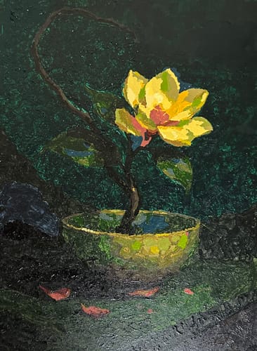 Customer photo review of Magnolia Held in Stillness