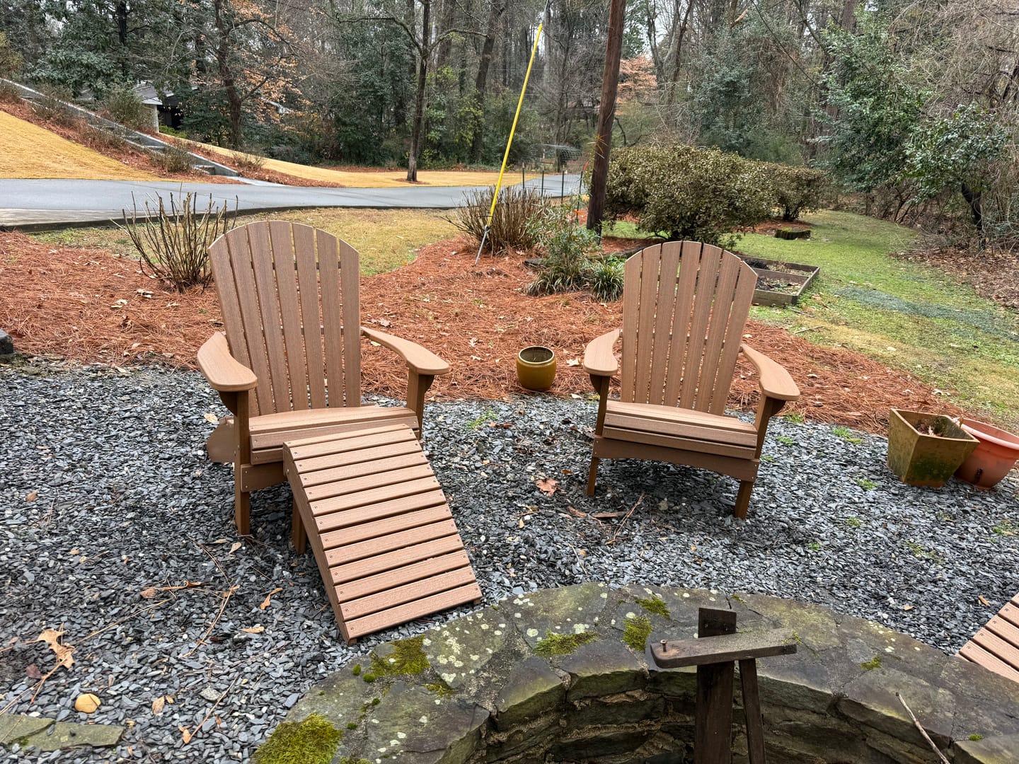 Customer photo review of Set of 6 Adirondack Chairs Original King Size