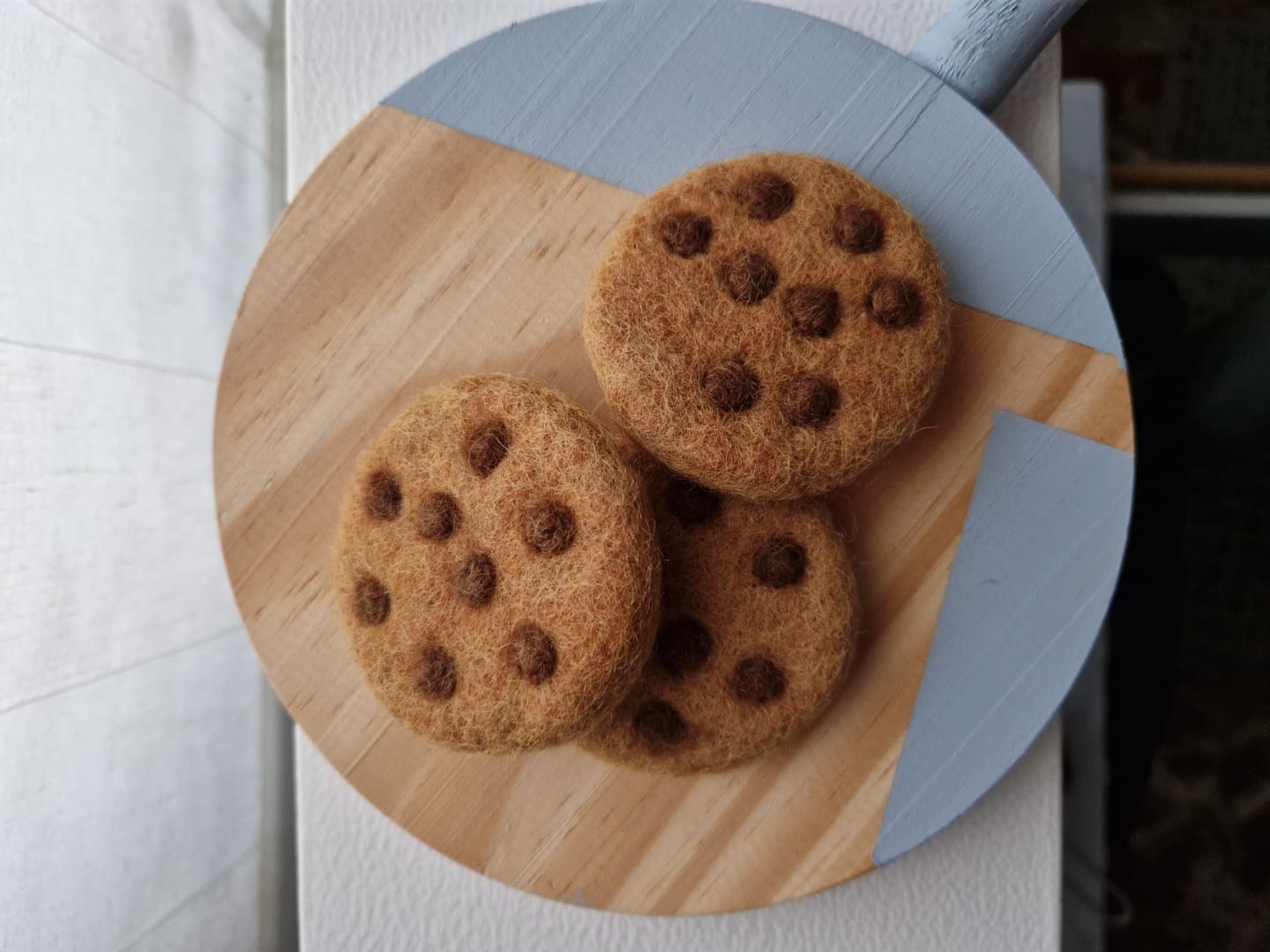 Customer photo review of Felt Cookies (Set of 3)