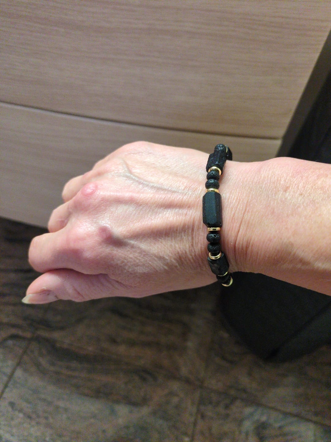Customer photo review of Turmalin Armband - Natursteine