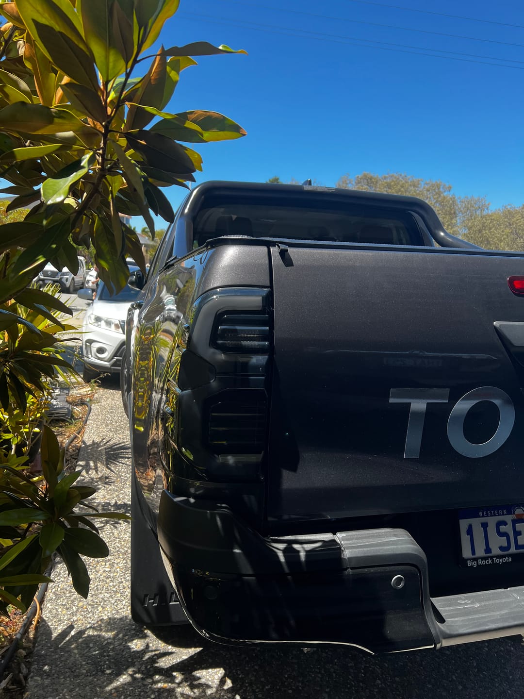 Customer photo review of Blacked Out LED Tail Lights for Toyota N80 Hilux (GR Style)