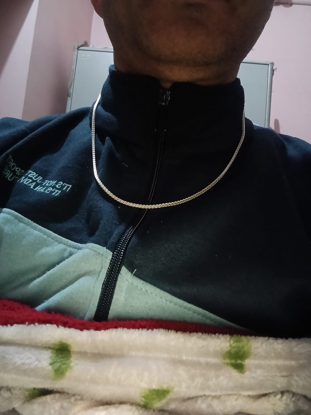 Customer photo review of Silver Classic Love Chain for Him