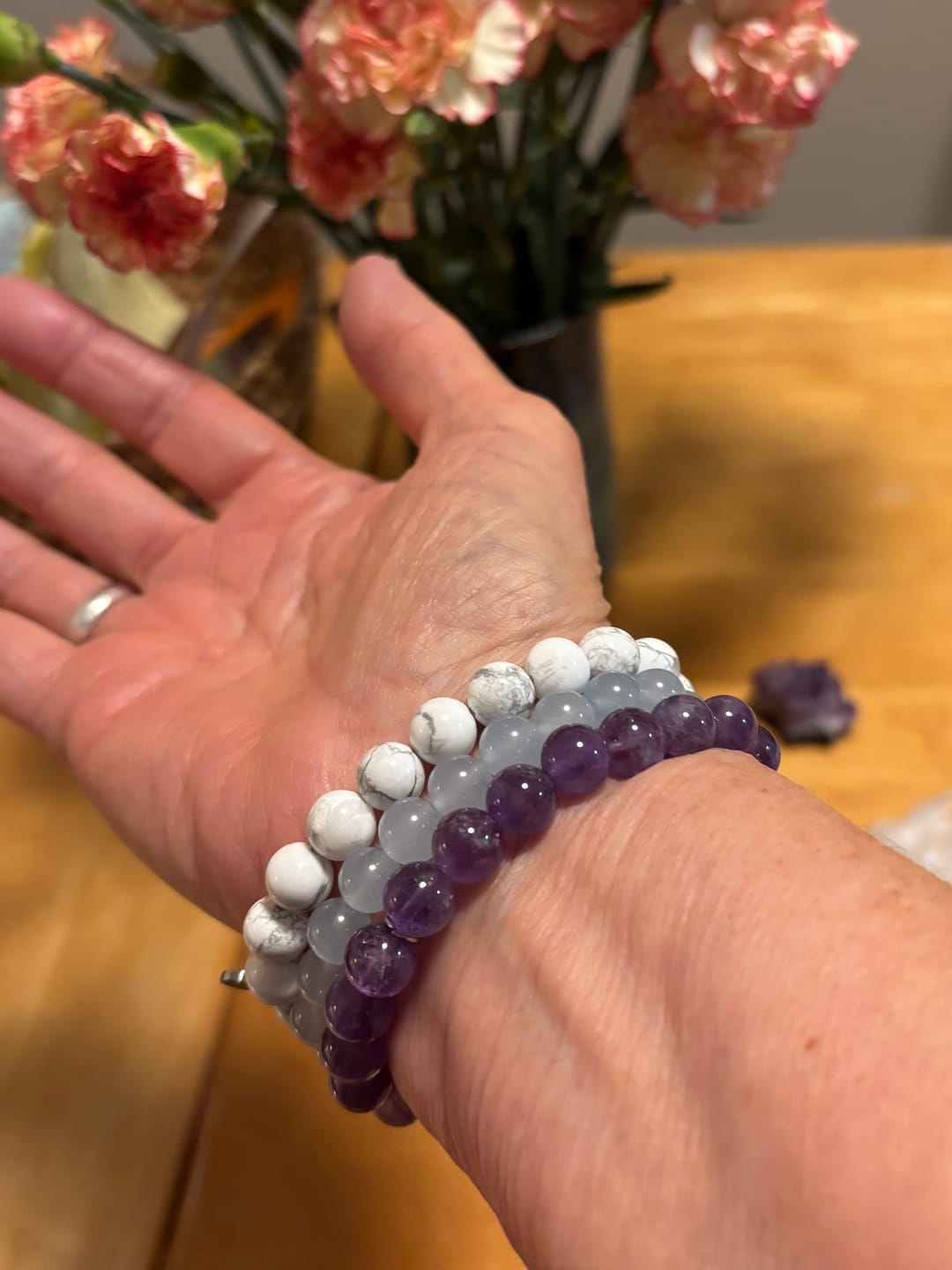 Customer photo review of Aries Vulnerability Bracelet Pack