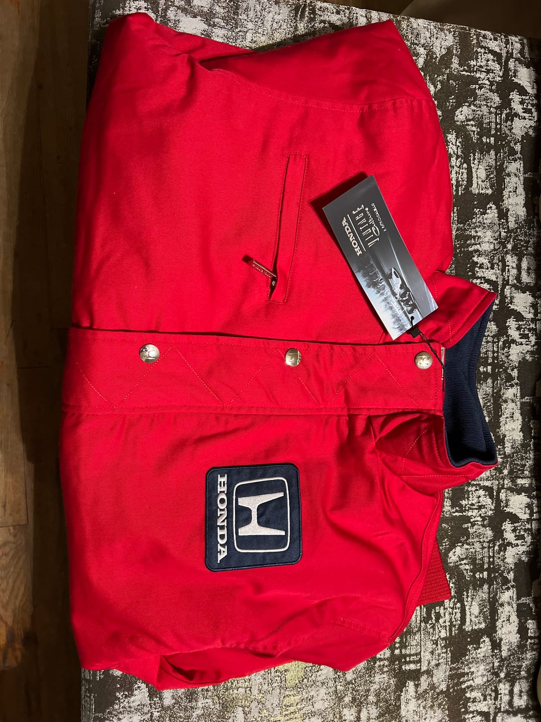 Customer photo review of 1989 Honda Grand Prix Racing Team Twill Jacket