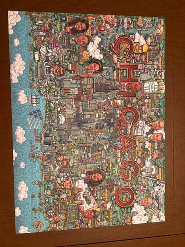 Customer photo review of Chicago | 1000 Piece Puzzle
