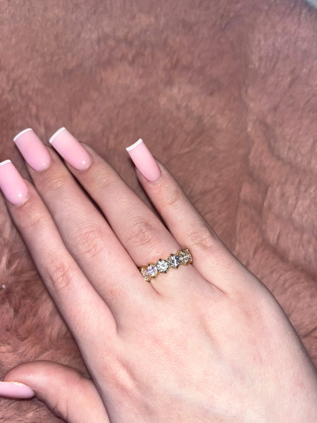 Customer photo review of Rosim Ring | 18K vergoldet