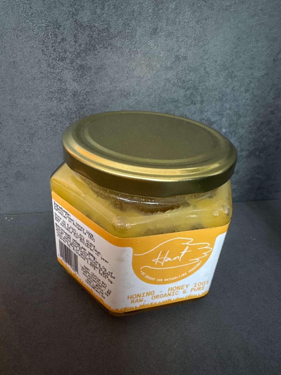 Customer photo review of BIO - Rauwe Honing – Onverhit, Ongefilterd & Puur - 100% EU + GRATIS LEPEL - 500g
