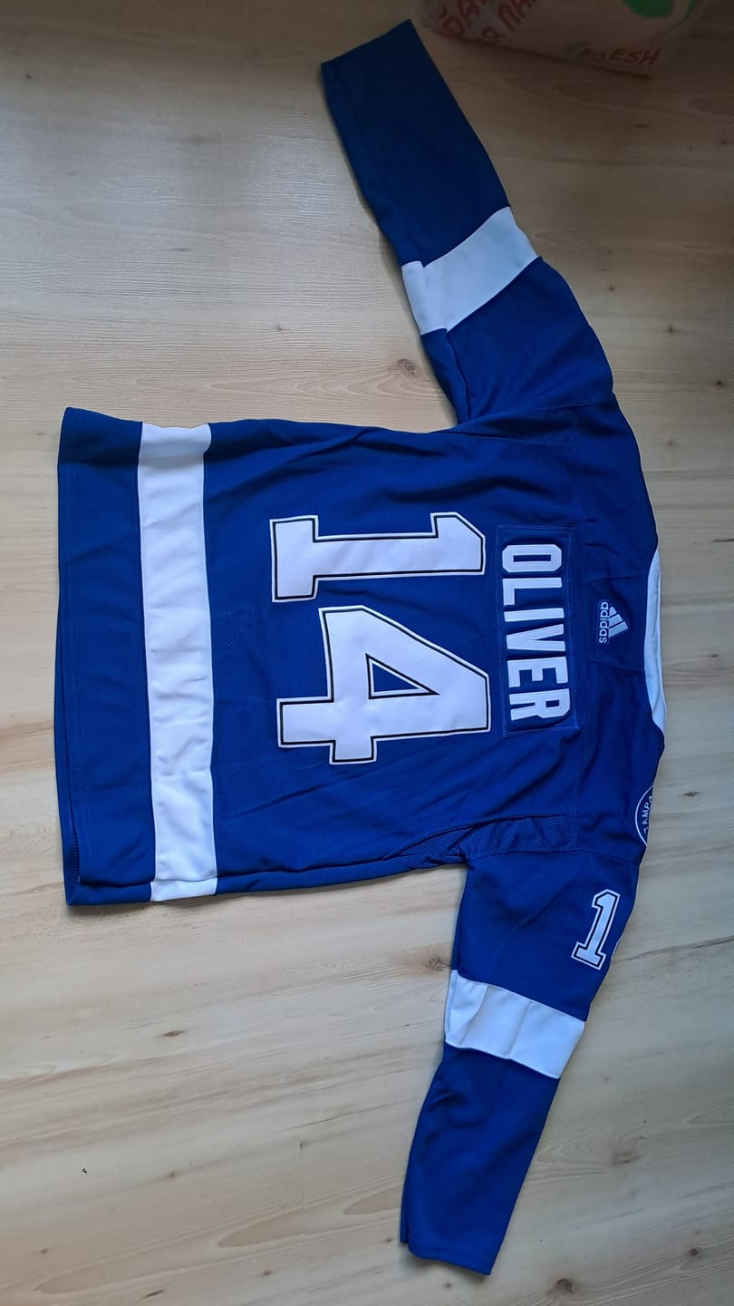 Customer photo review of Tampa Bay Lightning Custom Jersey