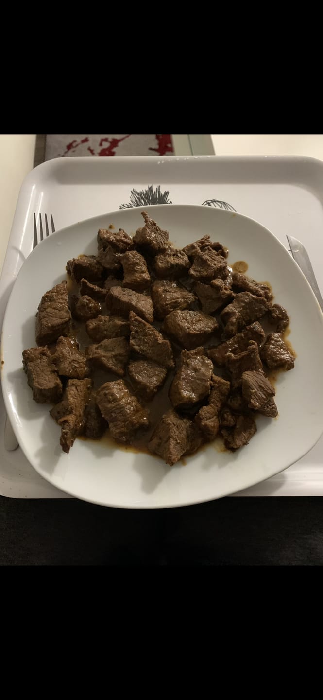 Customer photo review of Gulasch vom Weiderind