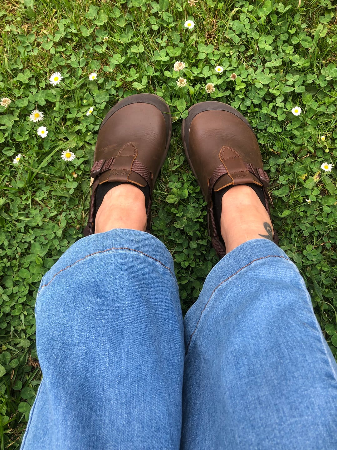 Customer photo review of Zueco Terra Clog Todo Terreno Café Chocolate Unisex