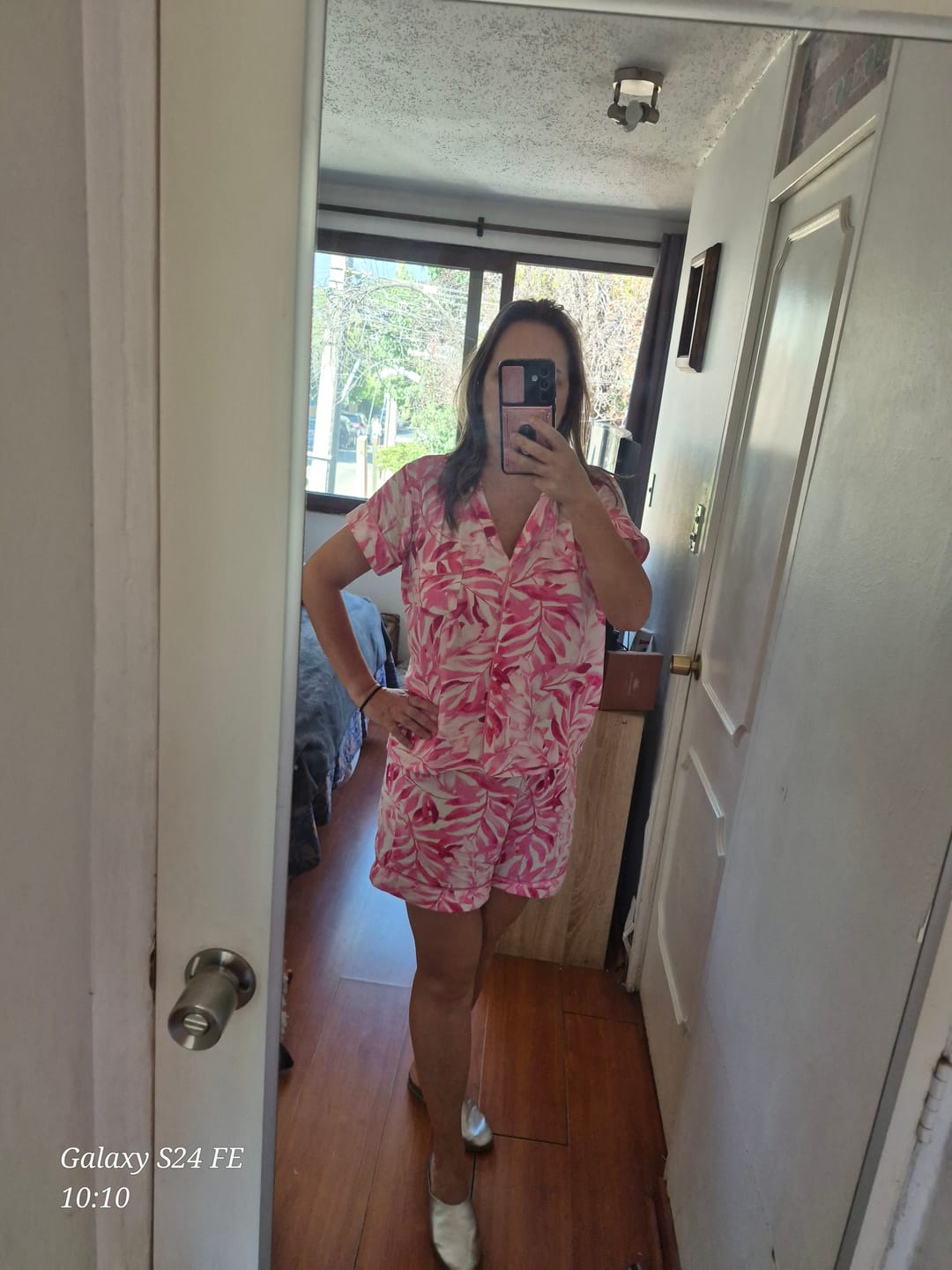 Customer photo review of Pijama Mujer Buganvilia