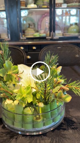 Customer video review of Acrylic Cylinder Vase - Large