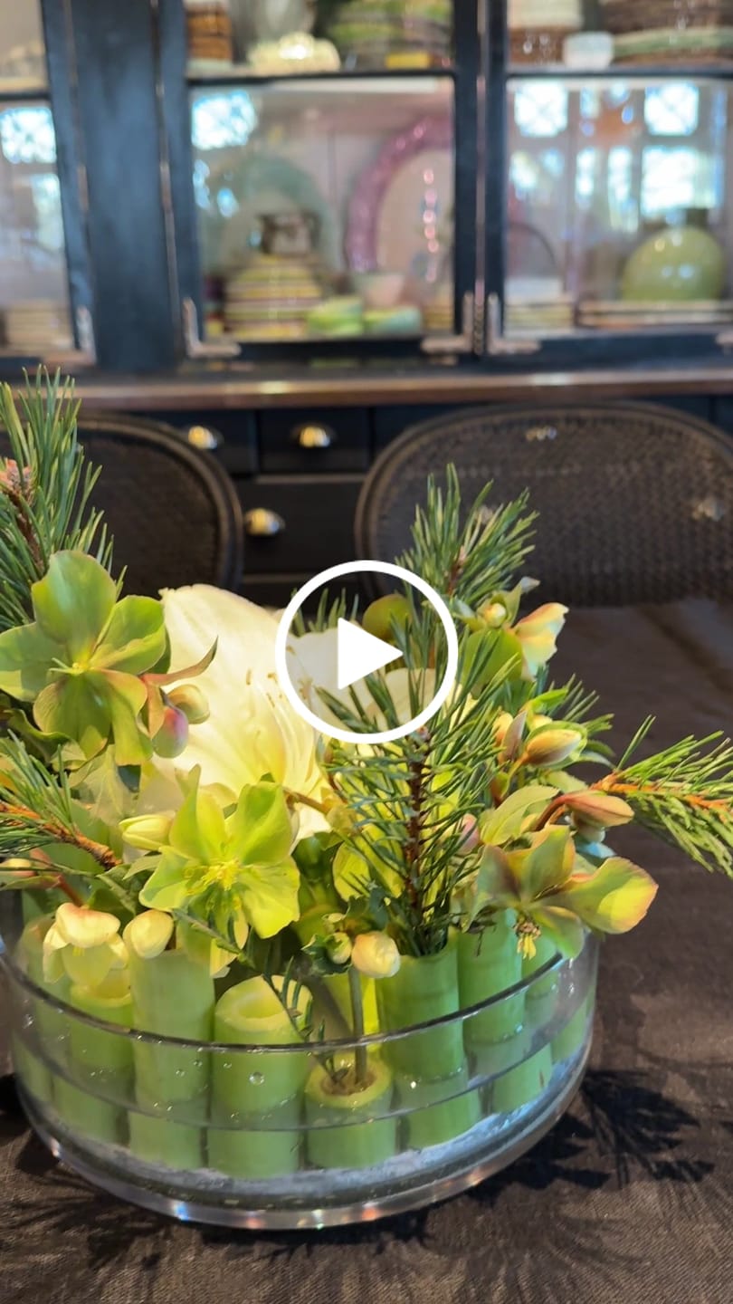 Customer video review of Acrylic Cylinder Vase - Large