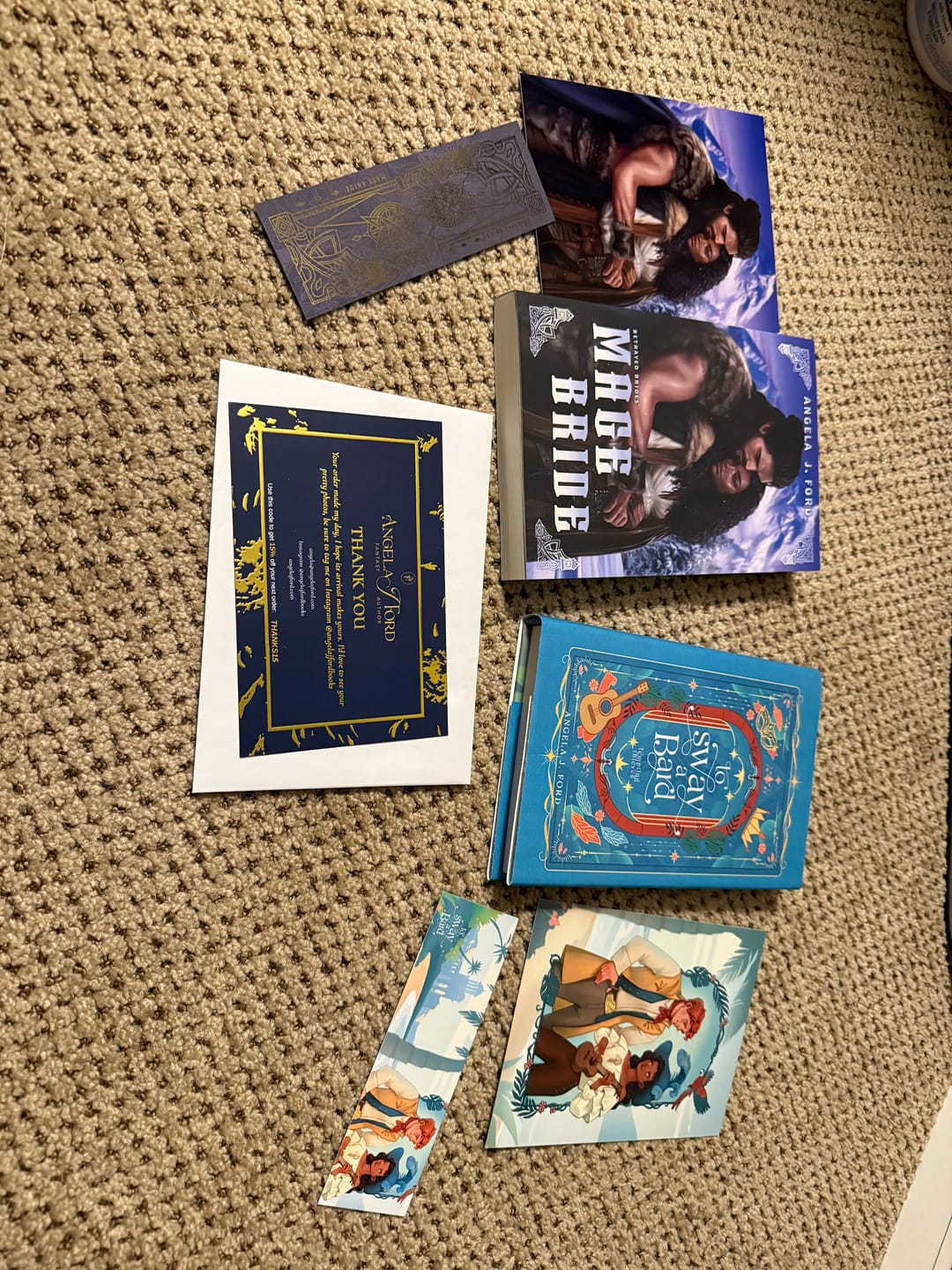 Customer photo review of Mage Bride: A Standalone Romantasy