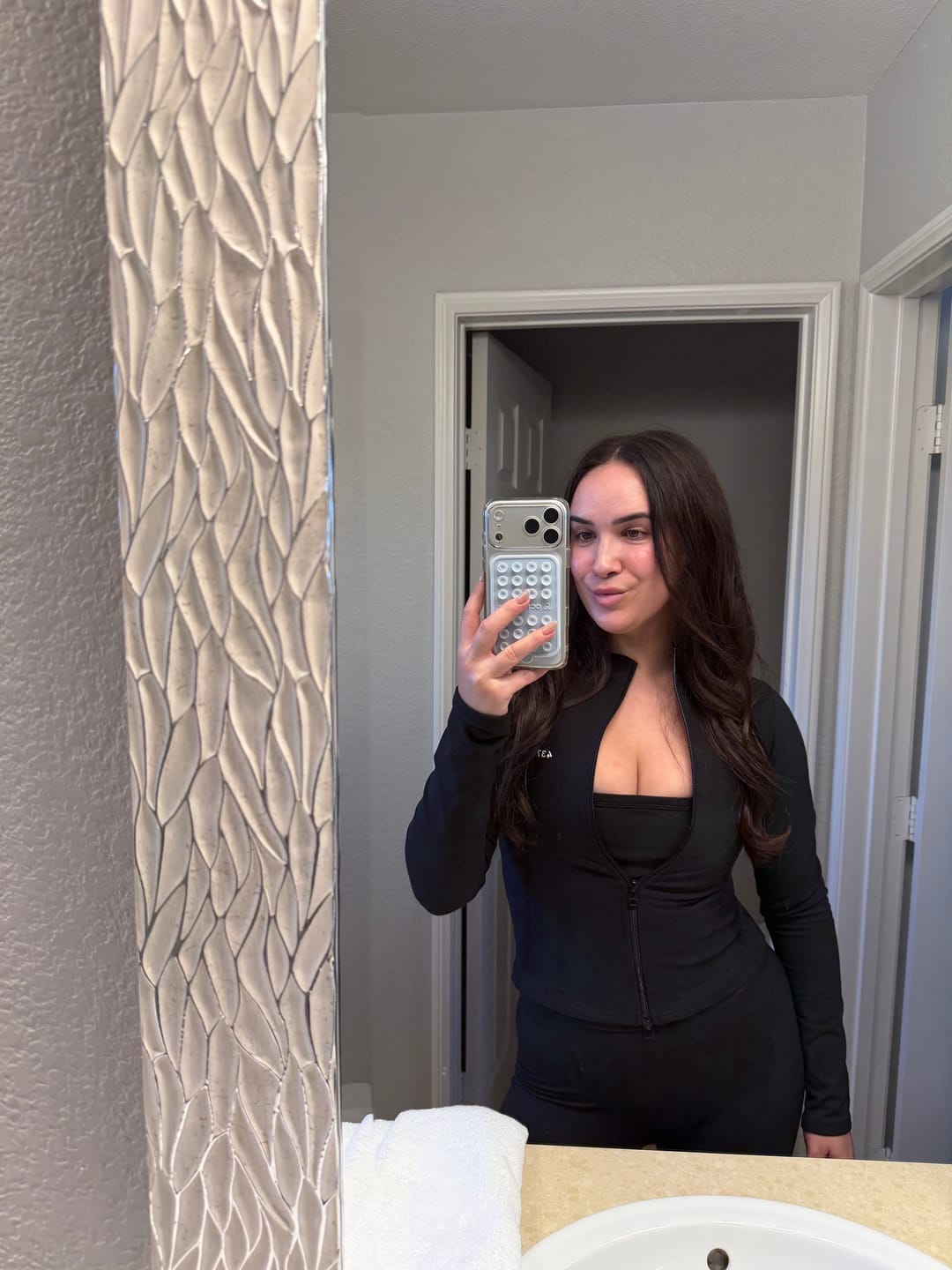 Customer photo review of The Curve Jacket / Black