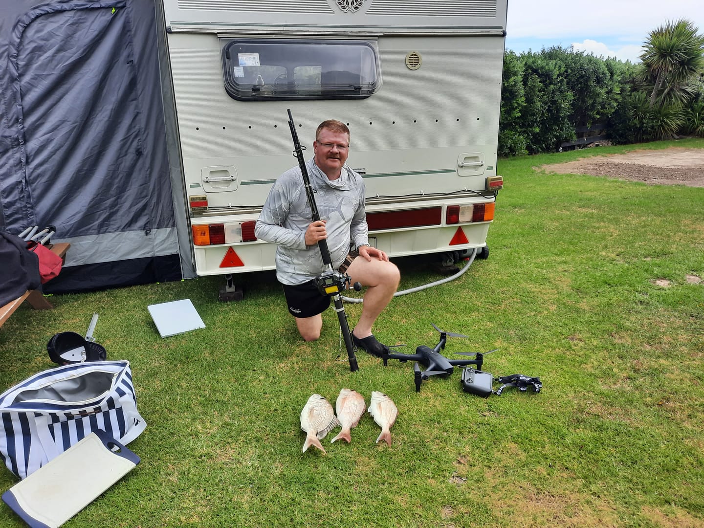 Customer photo review of Aeroo Pro Fishing Combo