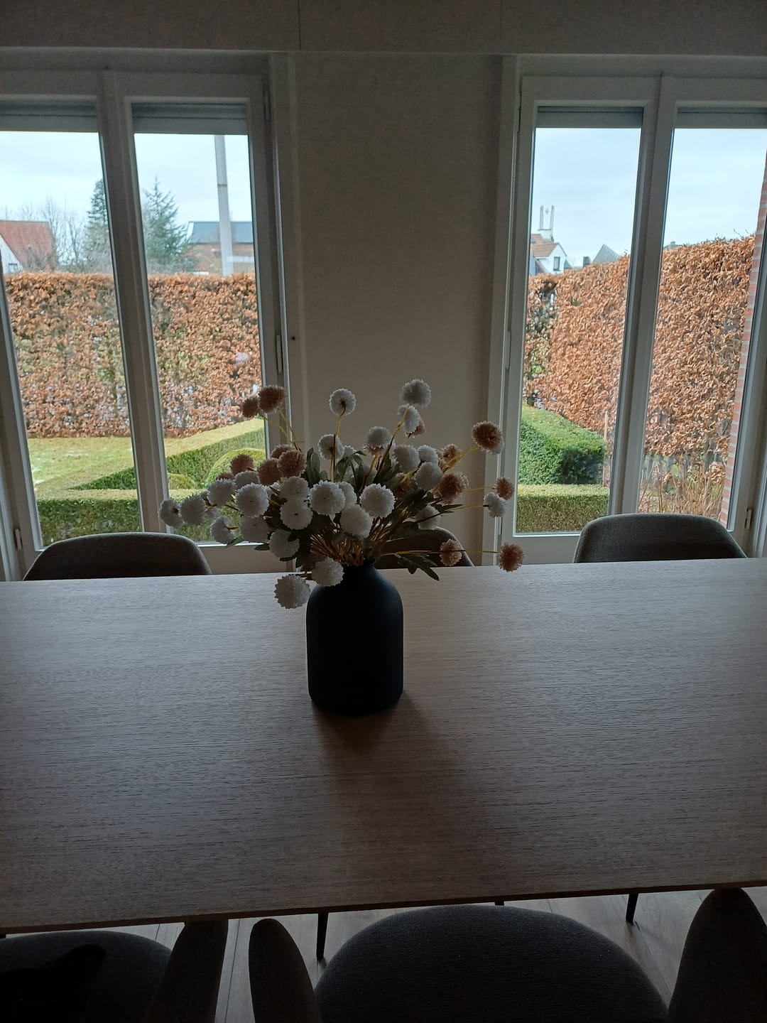 Customer photo review of Zijden Kiku Bloemen - Wit