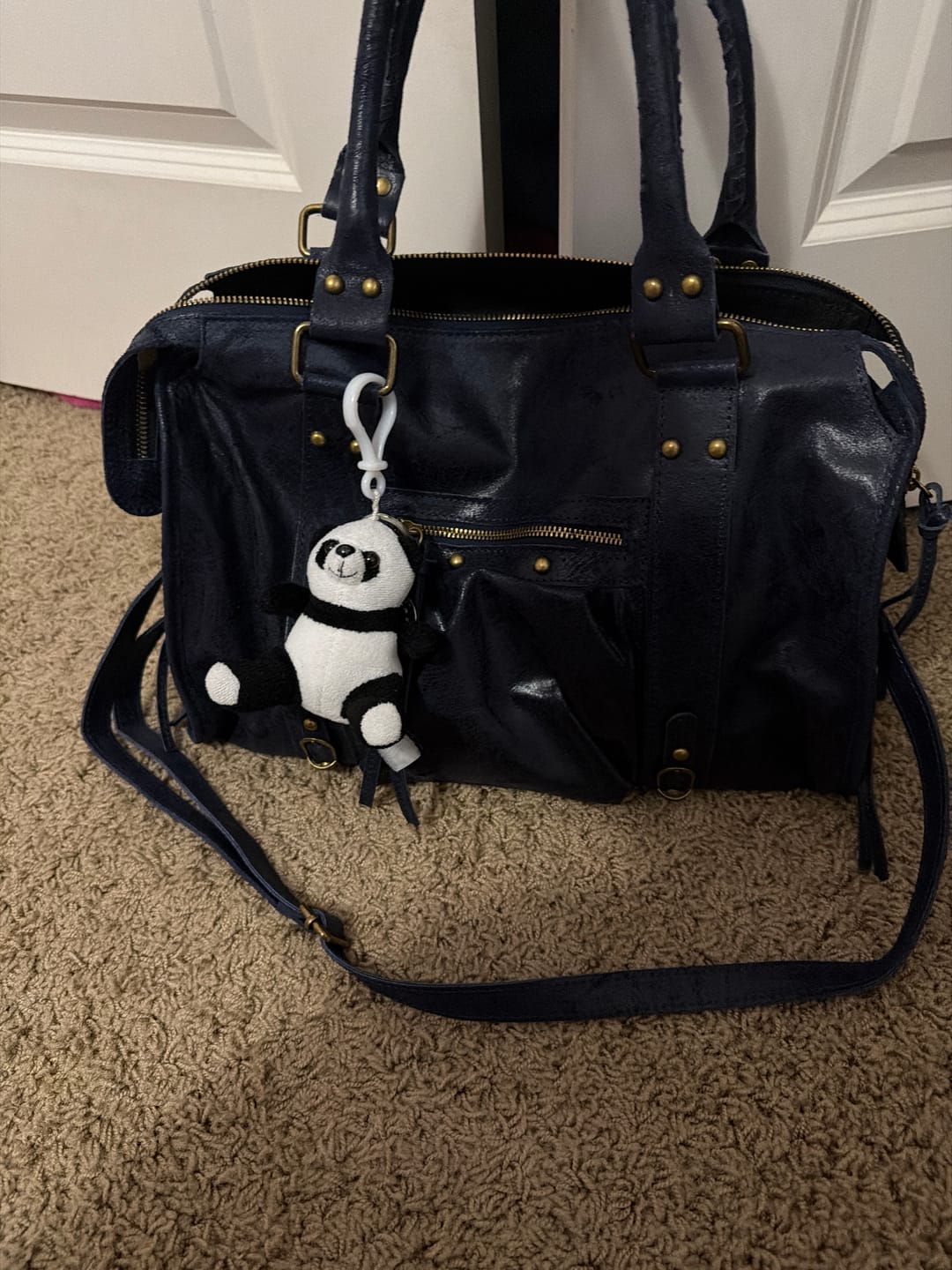 Customer photo review of It girl bag navy