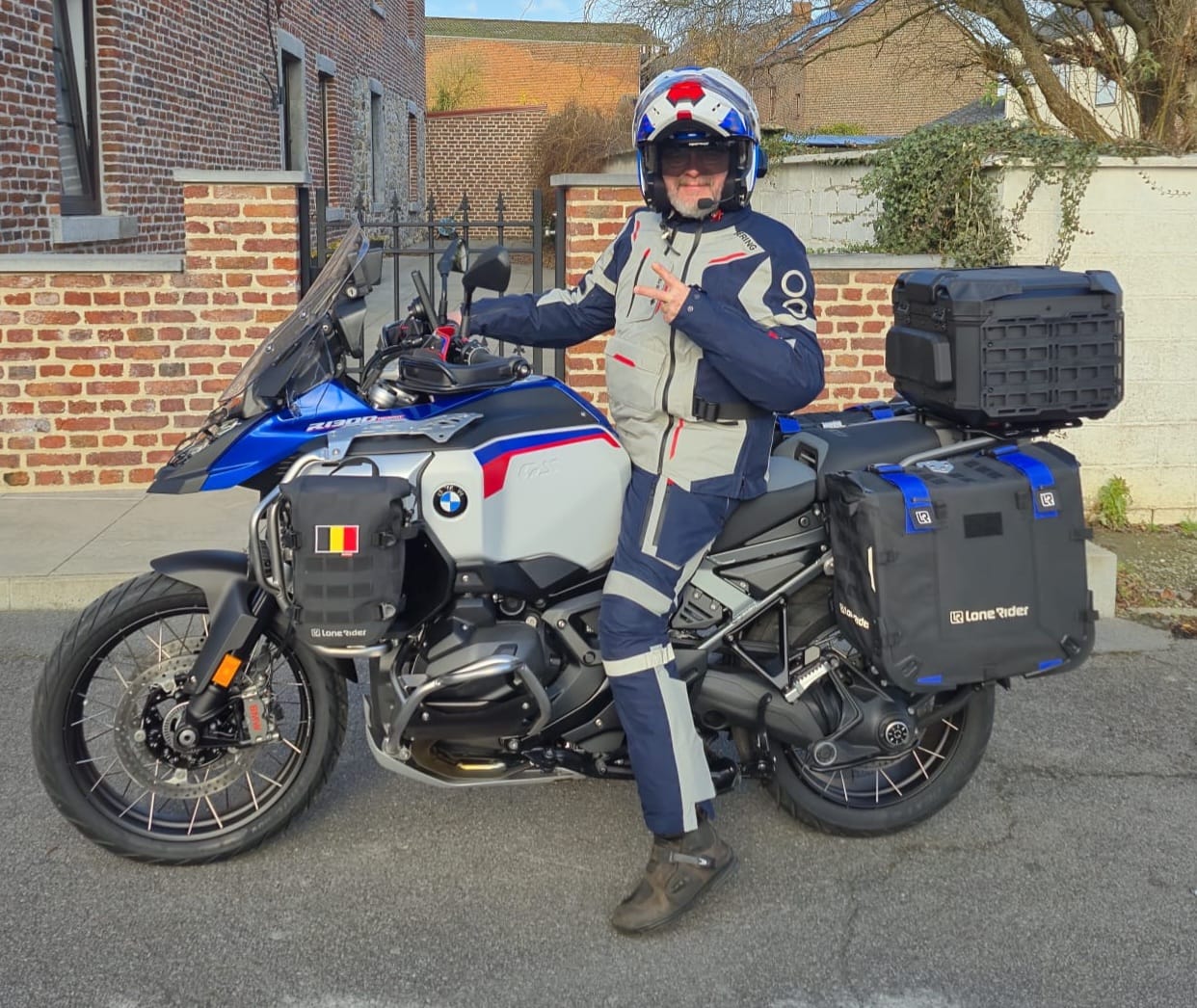 Customer photo review of Color Straps for MotoBags